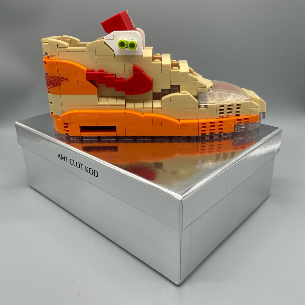 Completed Nike Air Max 1 ‘CLOT’ Kick Brick Set